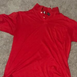 Vibrant Red Polo Shirt